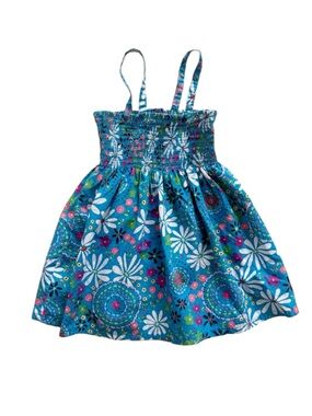 Hanna Andersson Floral Smocked Tank Size 5